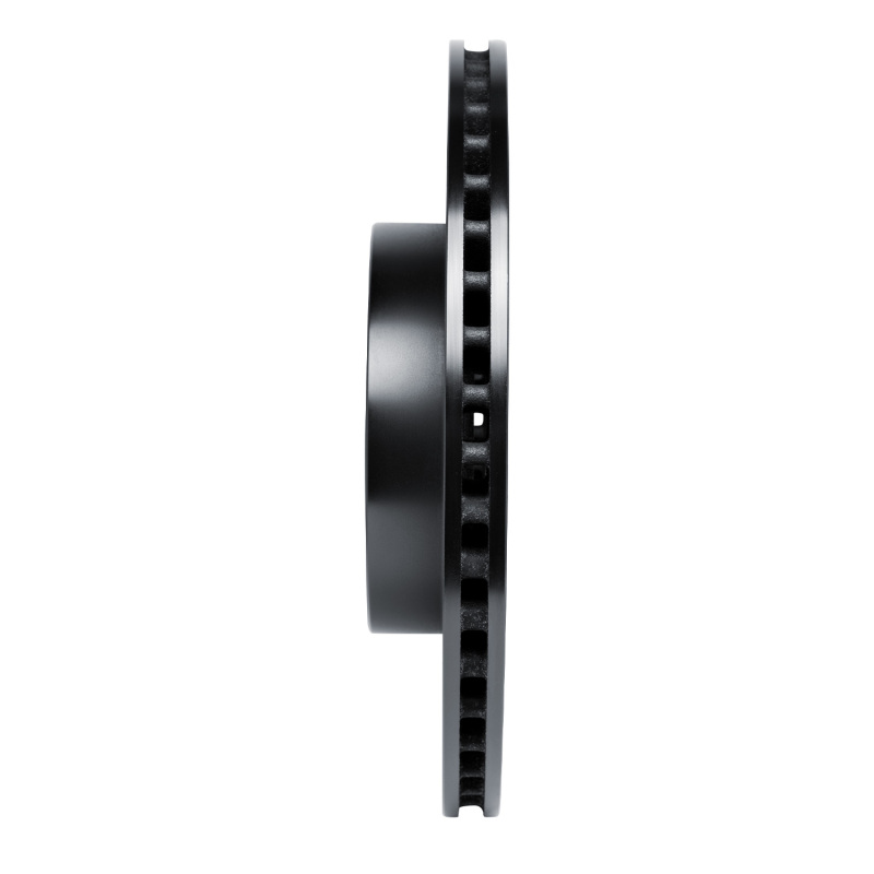 Jeep Wrangler Brake Rotor (1) - Front Right - R1 Concepts - Drilled & Slotted - Black - `18-`25